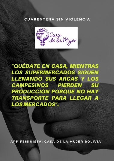 Quédate en casa, mientras se domestica a la gente